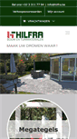 Mobile Screenshot of hilfra.be